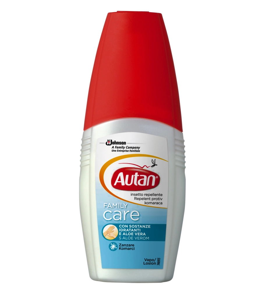 Spray antizanzare autan "family care vapo" 100 ml